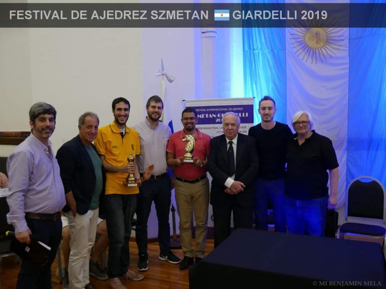Con gran éxito finalizó el Festival de Ajedrez Szmetan Giardelli 2019