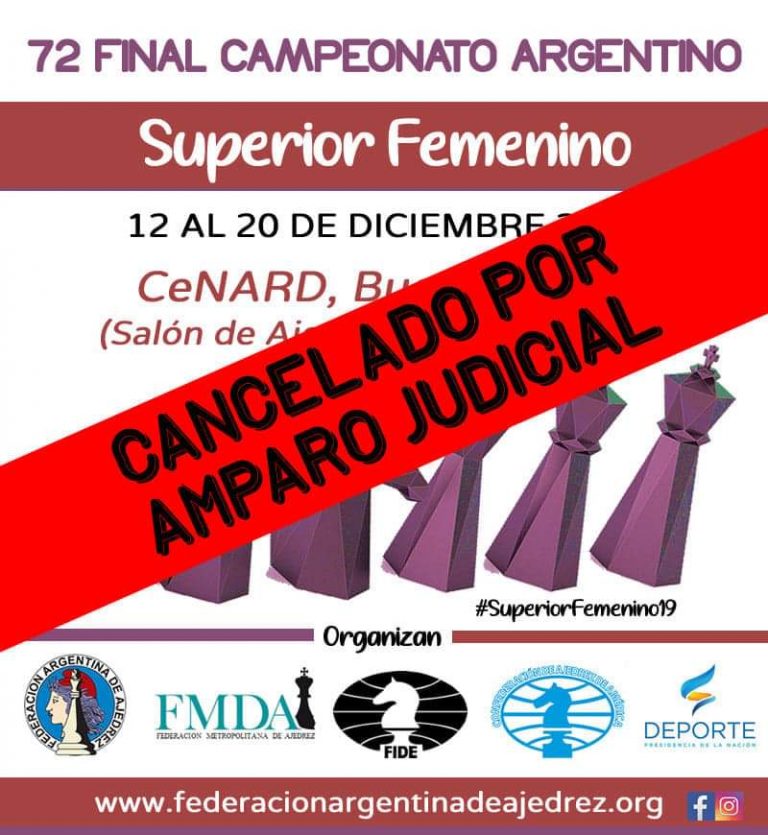 Campeonato Argentino Superior Femenino 2019 CANCELADO