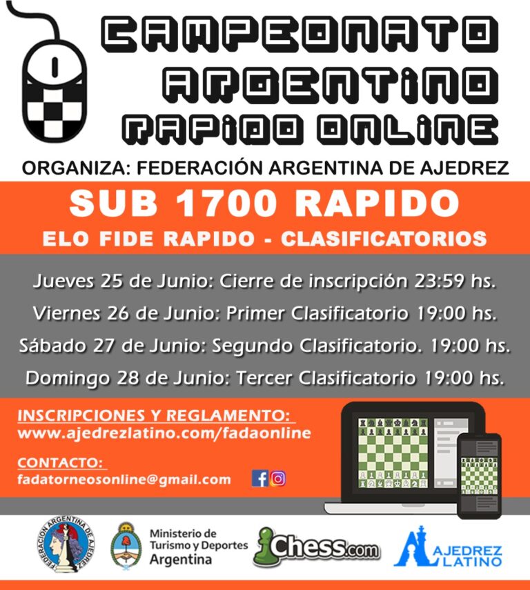 Cada día se suman más jugadores al Campeoanto Sub 1700 Rápido