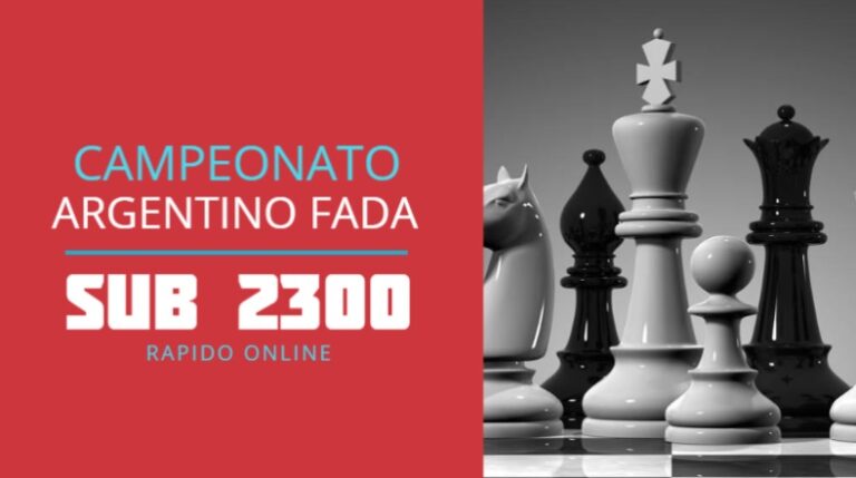 Estos son los cruces de Octavos de Final del sub 2300 rápido