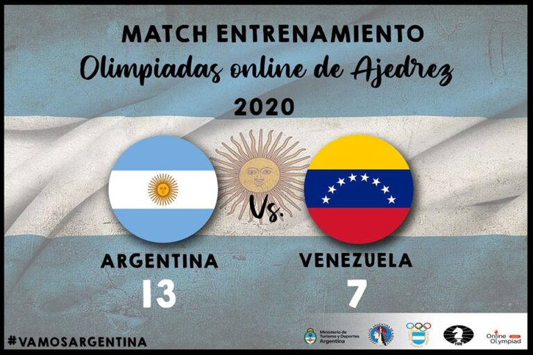 Victoria de Argentina en el segundo match de entrenamiento