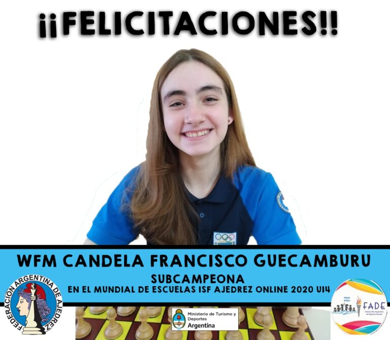 Una argentina logró el subcampeonato en el Mundial Escolar de ajedrez