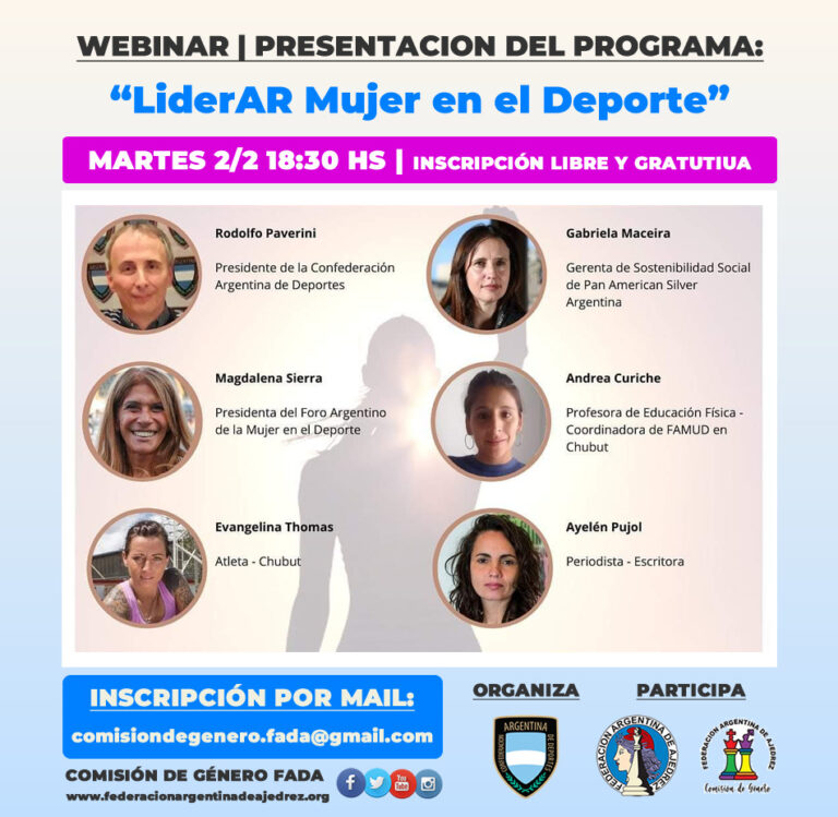 Presentación Programa: LiderAR Mujer en el Deporte