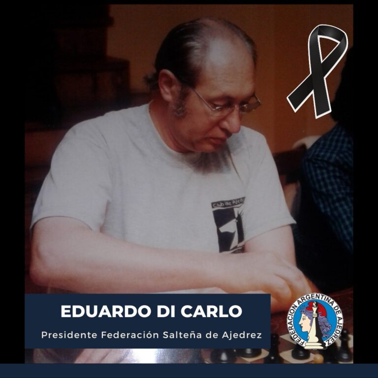 Adiós a Eduardo Di Carlo