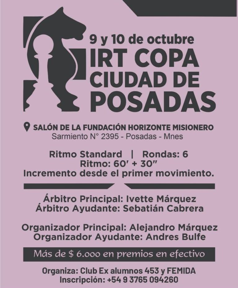 IRT Copa ciudad de Posadas