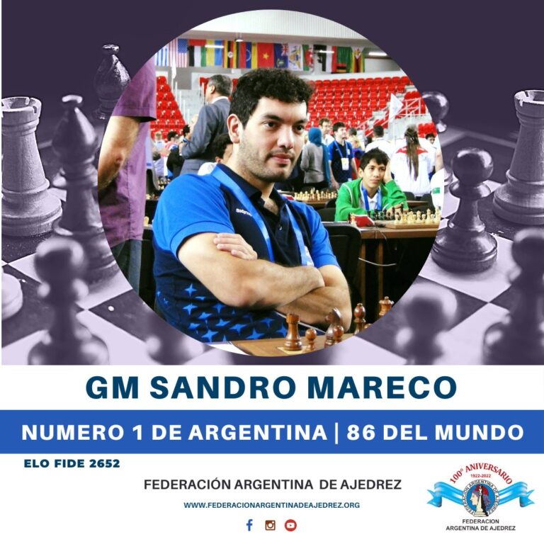 Sandro Mareco dentro del top 100 mundial