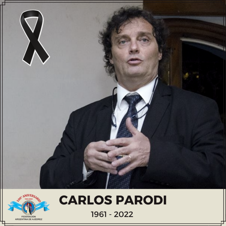 Adiós Carlos Parodi