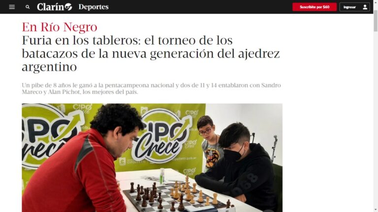 Furia en los tableros: el torneo de los batacazos de la nueva generación del ajedrez argentino