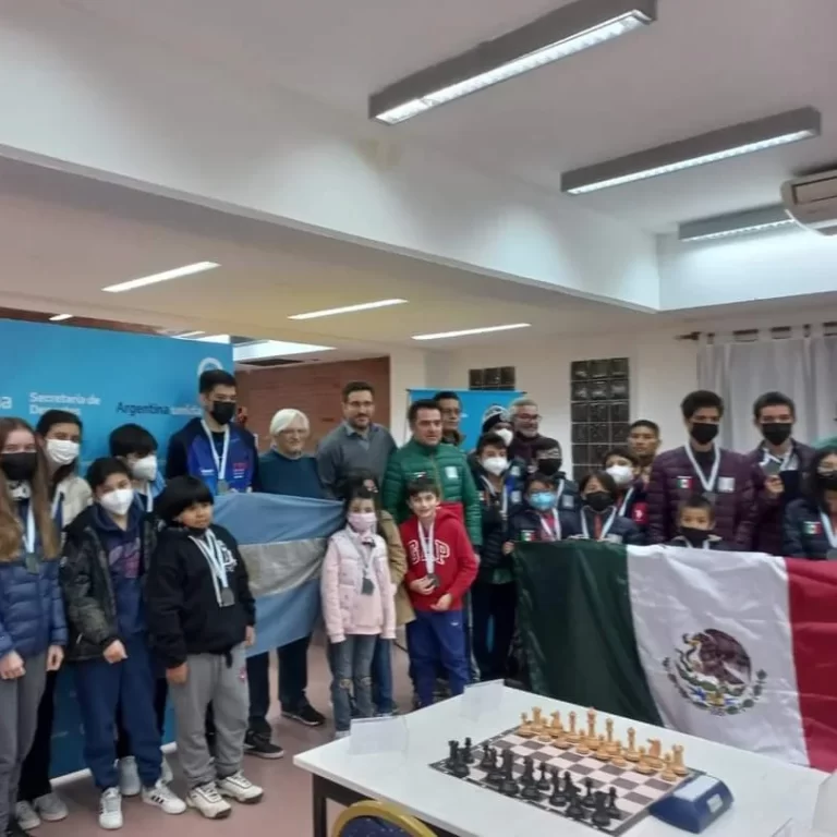 Match juvenil de entrenamiento entre Argentina y México