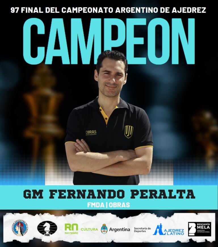Fernando Peralta Campeón Argentino de Ajedrez
