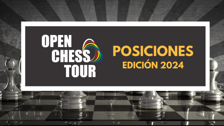 Posiciones OPEN CHESS TOUR 2024