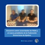 Encuentro entre autoridades de FADA y el nuevo presidente de la Federación Entrerriana de Ajedrez