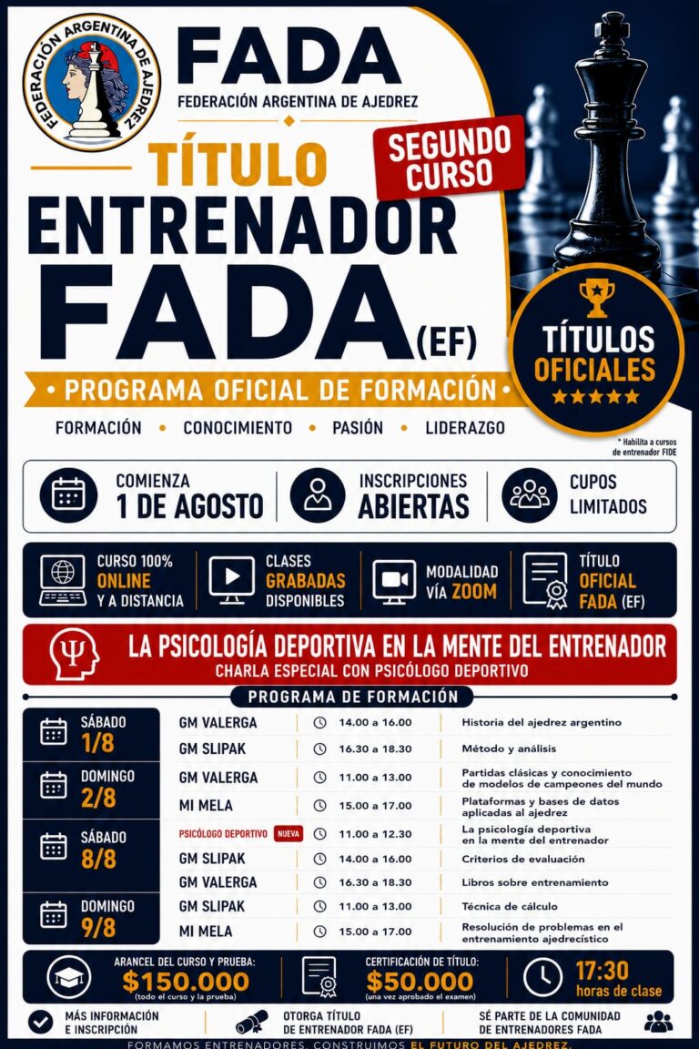 2° Curso de Entrenador FADA